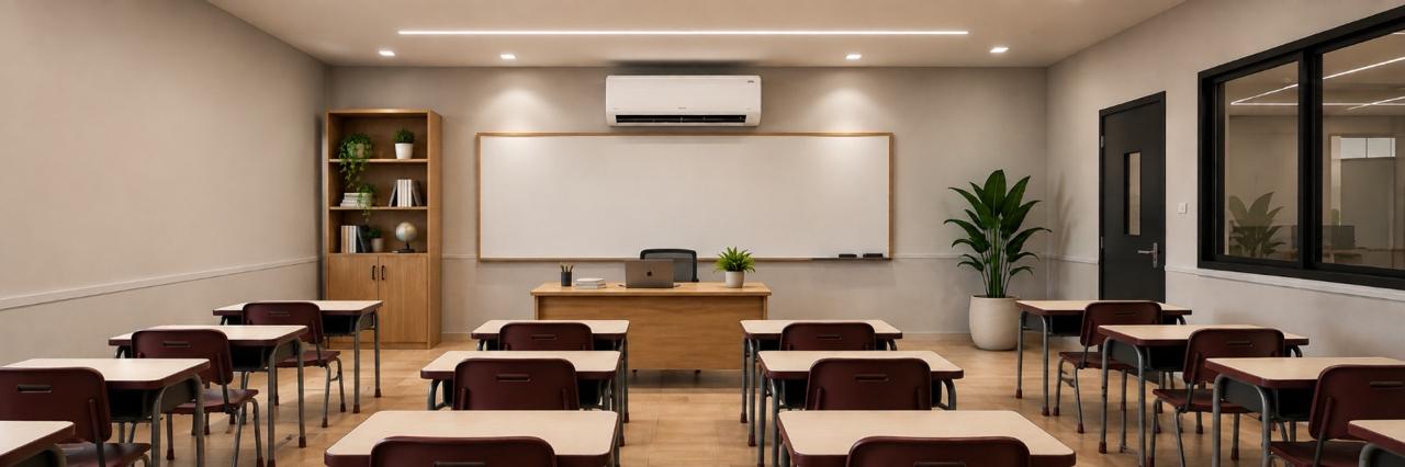 Sala de aula do Colégio Batista Paulinense